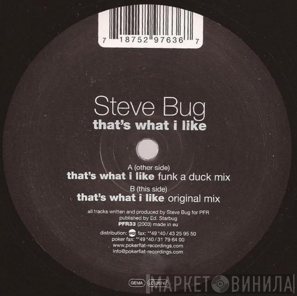 Steve Bug - That's What I Like