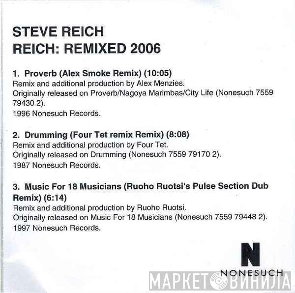 Steve Reich - Reich: Remixed 2006