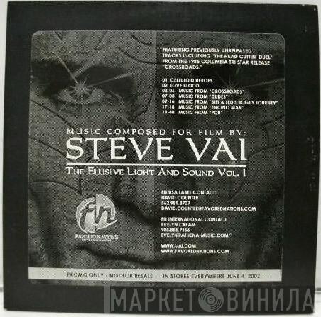  Steve Vai  - The Elusive Light And Sound Vol. 1