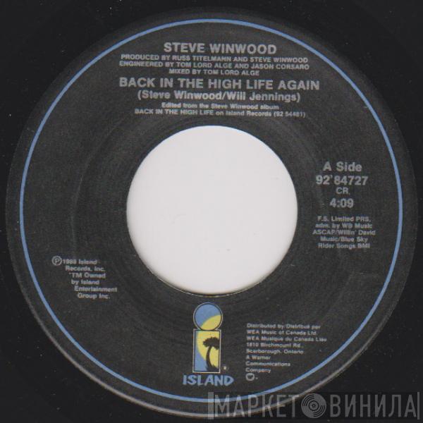  Steve Winwood  - Back In The High Life Again