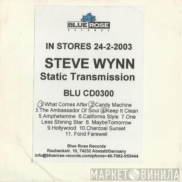 Steve Wynn & The Miracle 3 - Static Transmission