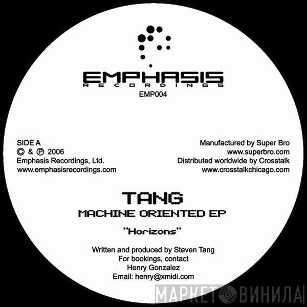  Steven Tang  - Machine Oriented EP
