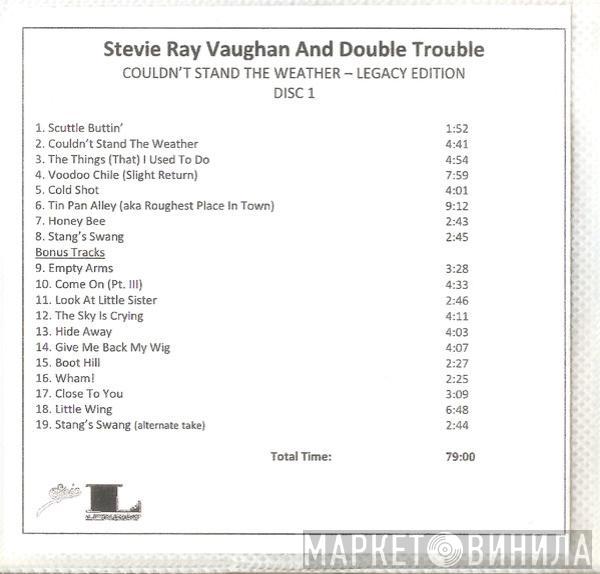  Stevie Ray Vaughan & Double Trouble  - Couldn't Stand The Weather