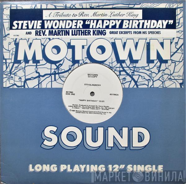 Stevie Wonder, Dr. Martin Luther King, Jr. - Happy Birthday / Greatest Excerpts From His Speeches