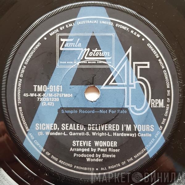  Stevie Wonder  - Signed, Sealed, Delivered I'm Yours / I'm More Than Happy