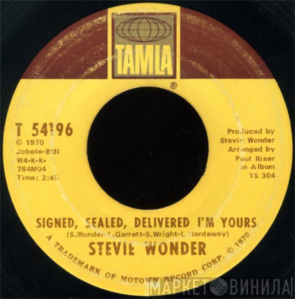  Stevie Wonder  - Signed, Sealed, Delivered I'm Yours / I'm More Than Happy