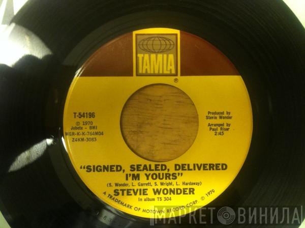  Stevie Wonder  - Signed, Sealed, Delivered I'm Yours / I'm More Than Happy