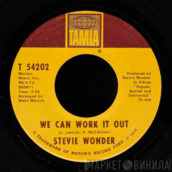  Stevie Wonder  - We Can Work It Out / Never Dreamed You'd Leave In Summer