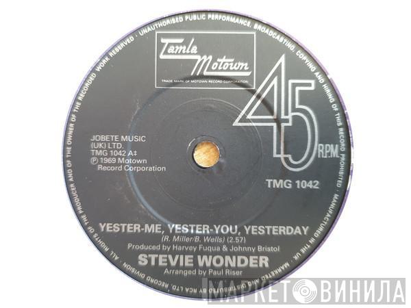  Stevie Wonder  - Yester-Me, Yester-You, Yesterday / Uptight (Everything's Alright)