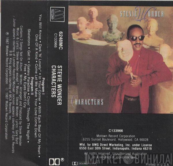  Stevie Wonder  - Characters