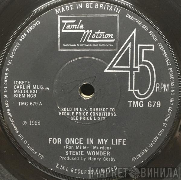 Stevie Wonder - For Once In My Life / Angie Girl
