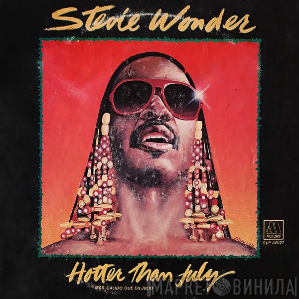  Stevie Wonder  - Hotter Than July = Más Cálido Que En Julio