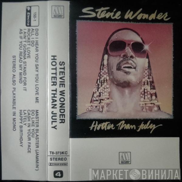  Stevie Wonder  - Hotter Than July