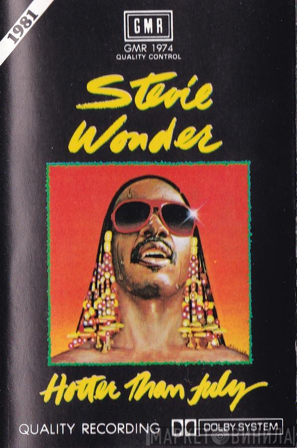  Stevie Wonder  - Hotter Than July