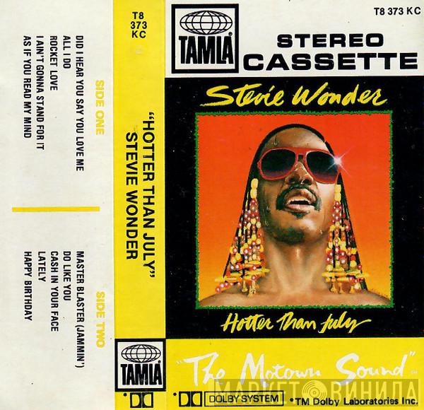  Stevie Wonder  - Hotter Than July