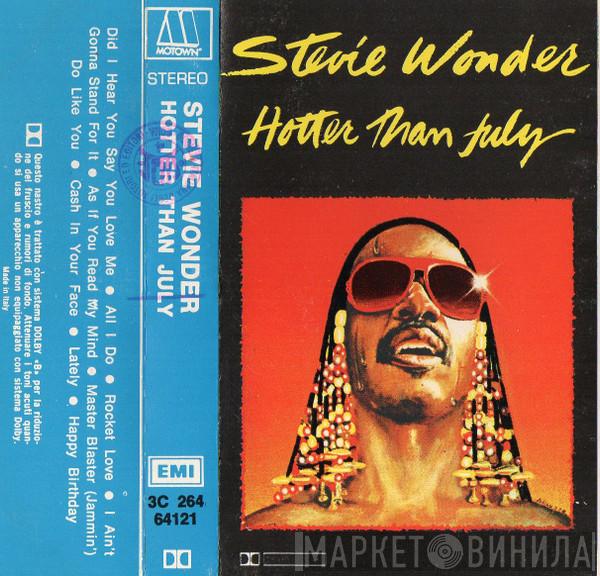  Stevie Wonder  - Hotter Than July