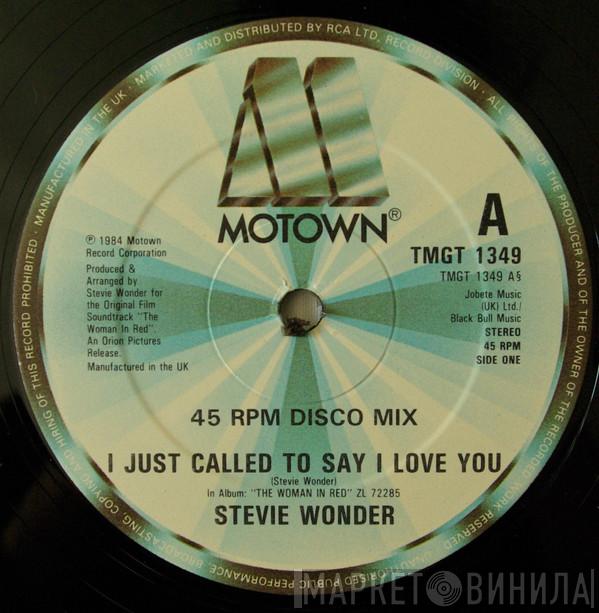 Stevie Wonder  - I Just Called To Say I Love You