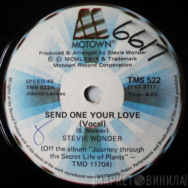  Stevie Wonder  - Send One Your Love