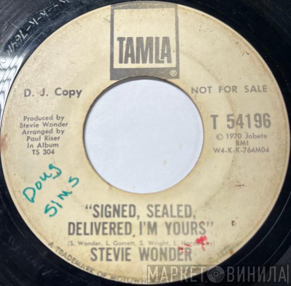  Stevie Wonder  - Signed, Sealed, Delivered I'm Yours