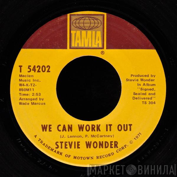 Stevie Wonder - We Can Work It Out / Never Dreamed You'd Leave In Summer