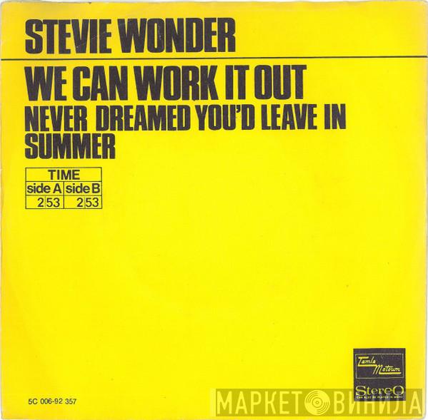  Stevie Wonder  - We Can Work It Out