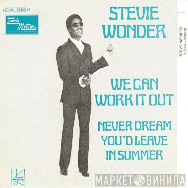  Stevie Wonder  - We Can Work It Out
