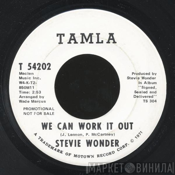 Stevie Wonder - We Can Work It Out