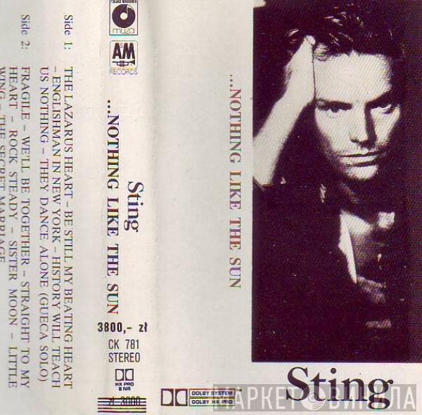  Sting  - ...Nothing Like The Sun
