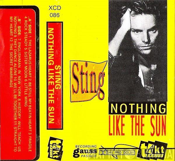 Sting  - ...Nothing Like The Sun