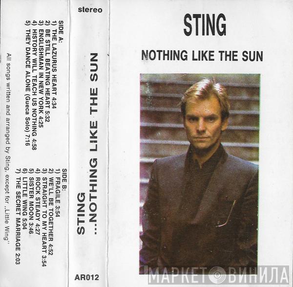  Sting  - ...Nothing Like The Sun