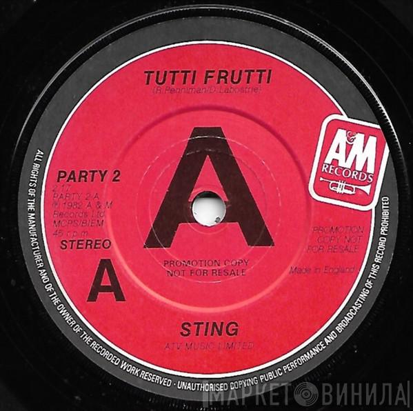 Sting, Dave Edmunds - Tutti Frutti / Run Rudolph Run