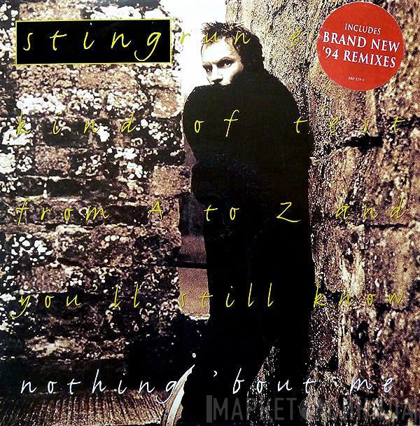 Sting - Nothing 'Bout Me
