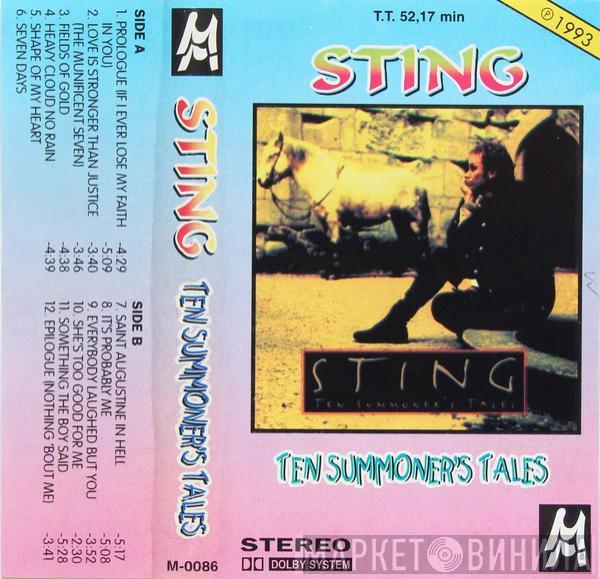  Sting  - Ten Summoner's Tales