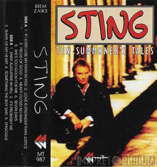  Sting  - Ten Summoner's Tales