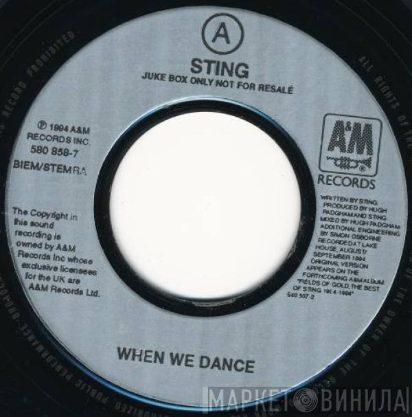 Sting - When We Dance
