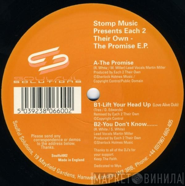 Stomp Music, Each 2 Their Own - The Promise EP