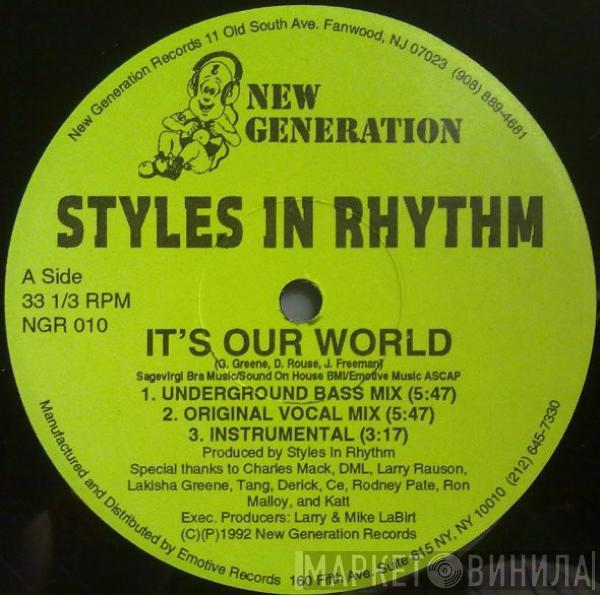 Styles In Rhythm - It's Our World