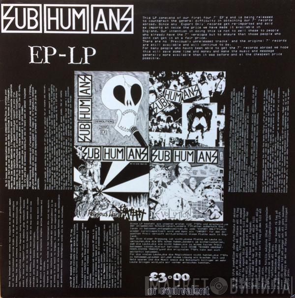 Subhumans - EP-LP