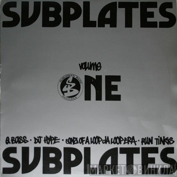  - Subplates Volume One