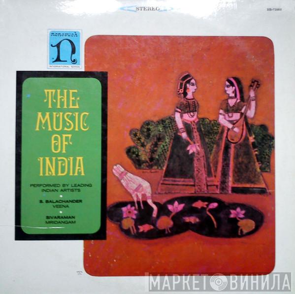 Sundaram Balachander, Umayalpuram K. Sivaraman - The Music Of India