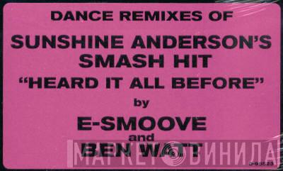 Sunshine Anderson - Heard It All Before (Dance Remixes)