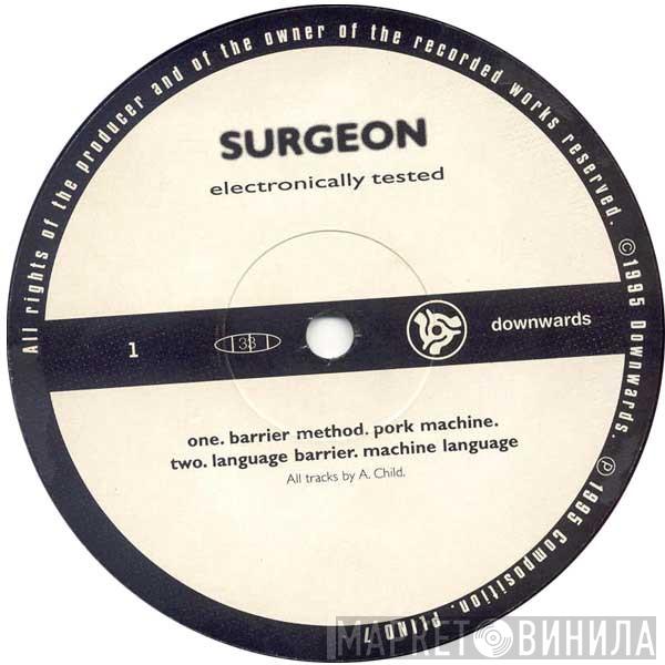 Surgeon - Electronically Tested