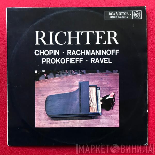 - Sviatoslav Richter , Frédéric Chopin , Maurice Ravel , Sergei Vasilyevich Rachmaninoff  Sergei Prokofiev  - Richter: Chopin - Rachmaninoff - Prokofieff - Ravel