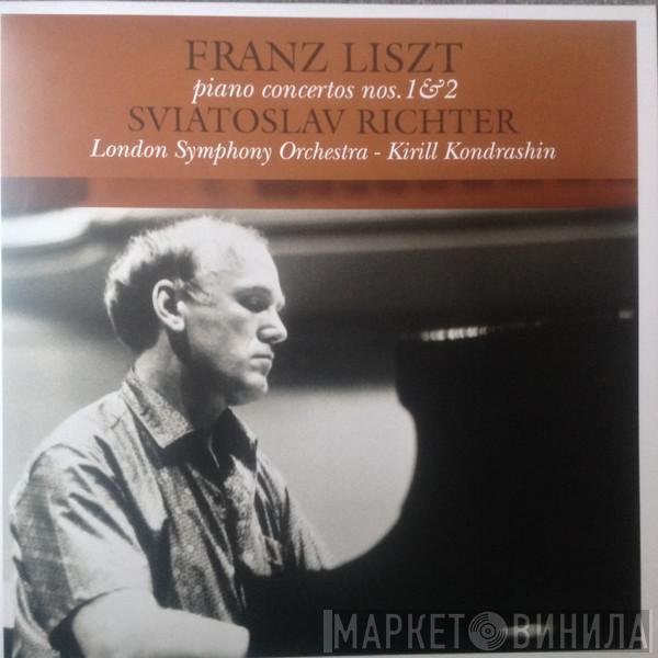- Sviatoslav Richter , Franz Liszt , The London Symphony Orchestra  Kiril Kondrashin  - Piano Concertos Nos. 1 & 2