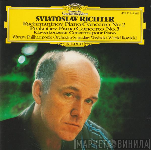 - Sviatoslav Richter - Sergei Vasilyevich Rachmaninoff - Sergei Prokofiev - Orkiestra Symfoniczna Filharmonii Narodowej - Stanislaw Wislocki  Witold Rowicki  - Klavierkonzerte • Concertos Pour Piano