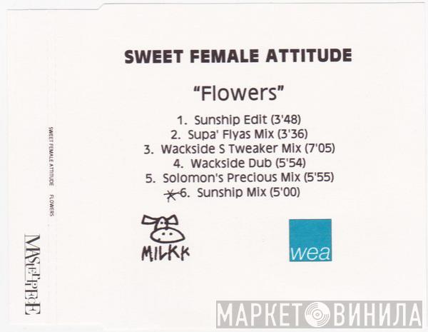  Sweet Female Attitude  - Flowers