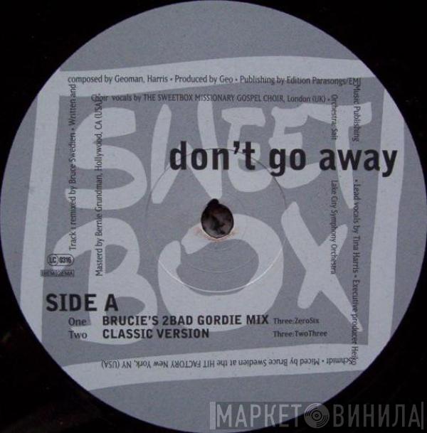 Sweetbox - Don't Go Away