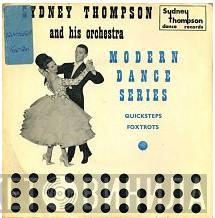 Sydney Thompson And His Orchestra - Quicksteps / Foxtrots