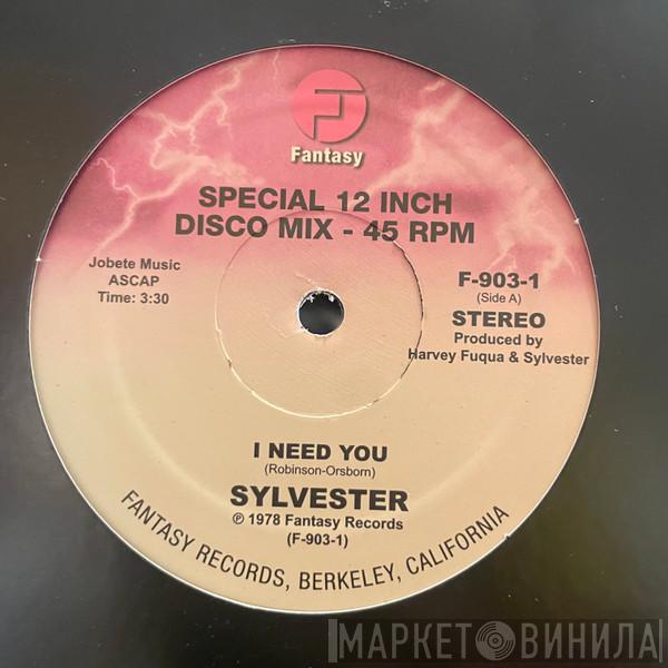 Sylvester - I Need You