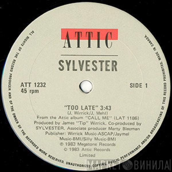 Sylvester - Too Late / Trouble In Paradise